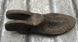 Gusseisen ein Schuhleisten 10" Vintage Schuster Reparatur Amboss Form - Bild 1 von 6