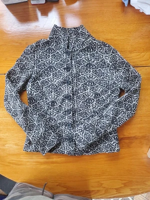 Top tejido Diane Von Furstenberg DVF negro beige talla 6 Foto 1 de 4