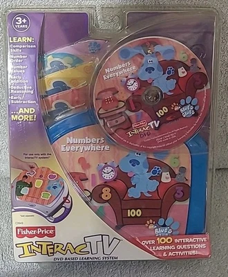 Fisher Price InteracTV Blue's Clues Numbers Everywhere DVD Based Learning System - Image 1 of 4