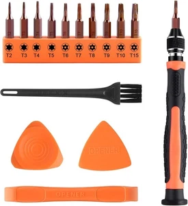 ASTARON 10 in 1 Torx Screwdriver Set with T2 T3 T4 T5 T6 T7 T8 T9 T10 T15 Inter - Picture 1 of 7