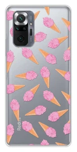 Coque en silicone imprimée compatible Xiaomi Redmi Note 10 Pro Glace Rose - Bild 1 von 3