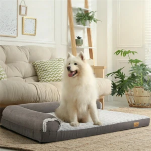 XL Big Dog Bed Sofa Pet Sleep Couch English Mastiff Great Dane Cushion Jumbo XXL - Picture 1 of 21