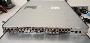 Brocade 5100 Fiber Channel Switch 40 port (40 Active) 8 Gig FC Fabric Rails - Picture 1 of 6