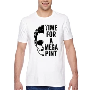 Camiseta para hombre Time for Mega Pint, camisa Johnny Depp Happy Hour, camiseta Amber Heard - Imagen 1 de 13