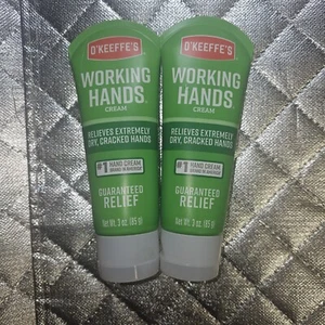 O'Keeffe's Working Hands No Scent Hand Repair Cream 3 oz Lot Of 2 - Picture 1 of 1