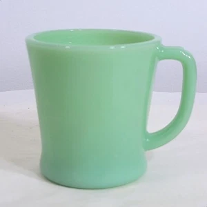 Taza de café con mango en D Anchor Hocking Fire King para horno de jadeíta 8 oz 619 - Imagen 1 de 5