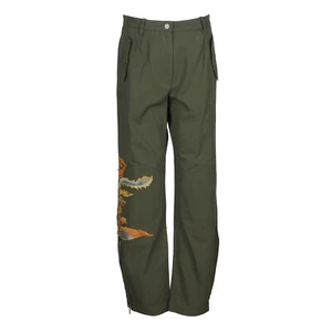 Sandro Paris Women's Trousers Size 40 FR / L Embroidered P5971E - Picture 1 of 9