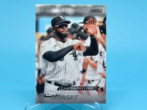 Luis ROBERT 2023 Topps Stadium Club 'Photographer's Proof' SP - Picture 1 of 3