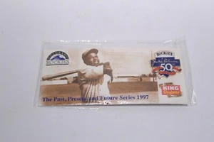 1997 Colorado Rockies Pin #1 Jackie Robinson 50th Anniversary King Soopers SGA - Picture 1 of 8