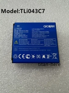 New Original TLi043C7 Battery for Alcatel Smartphone 4300mAh 15.91Wh 3.7V - Picture 1 of 2