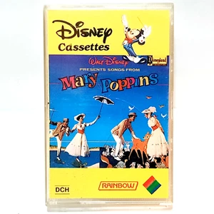 Disney Cassettes The Songs From Mary Poppins Audio Cassette Tapes Rainbow - Picture 1 of 13