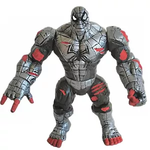 MARVEL LEGEND RED HULK SILVER SPIDER-MAN ACTION FIGURE LARGE 10” BOOTLEG MEXICAN - Picture 1 of 17