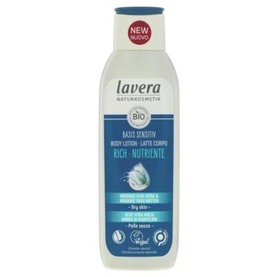 Loción corporal rica Lavera Basis Sensitiv 250 ml Foto 1 de 2