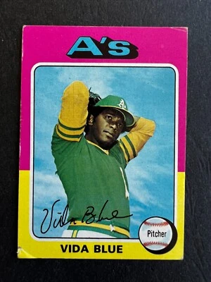 1975 Topps Vida Blue #510 - 50% off 5 or more under $5 - Image 1 of 2