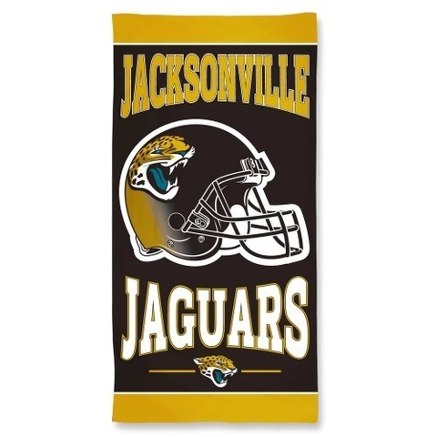 JACKSONVILLE JAGUARS BEACH TOWEL 30"X60" HIGH QUALITY GRAPHICS 100% COTTON Cover
