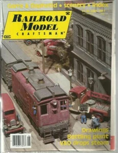 Railroad Model Craftsman June 1981 C&O Brick Cabin & Bottling Plant Drawings - Picture 1 of 1