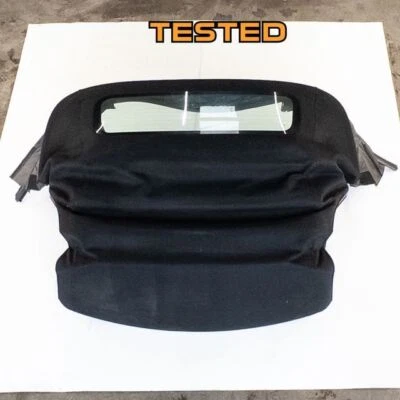 14-24 JAGUAR F-TYPE DOBRÁVEL CONVERSÍVEL SOFT TOP CONJUNTO DE TETO DOBRÁVEL PRETO FABRICANTE DE EQUIPAMENTO ORIGINAL - Imagem 1 de 4