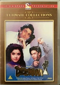 Deewana - *Shah Rukh Khan *Rishi Kapoor *Divya Bharti *Alok Nath Bollywood DVD - Imagen 1 de 2