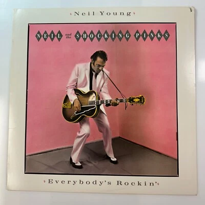 Everybody's Rockin' LP виниловая пластинка Нил Янг The Shocking Pinks Geffen 4013 - Изображение 1 из 4