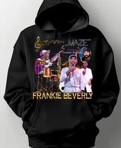 FRANKIE BEVERLY Hooded Sweat Shirts AND HOODIES. SOUL TEES, R N B, 90'S TEES - Picture 1 of 2
