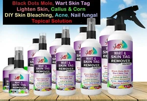 Skin Tag Remover, Wart, Black Dot Tag, Acne, Nail Fungal Treatment Pain Free UK - Picture 1 of 11