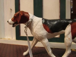 Jaapi Grey/Grey Chevron lg dog collar, fit Breyer Companion Animal models - Picture 1 of 1