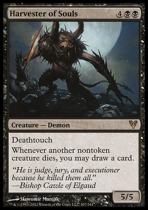 Magic the Gathering MTG Harvester of Souls (107) Avacyn Restored   LP - Image 1 of 1