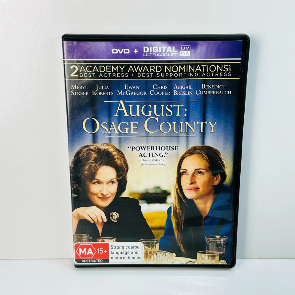 August-Osage County (DVD, 2013) Fast Free Post - image 1 of 1