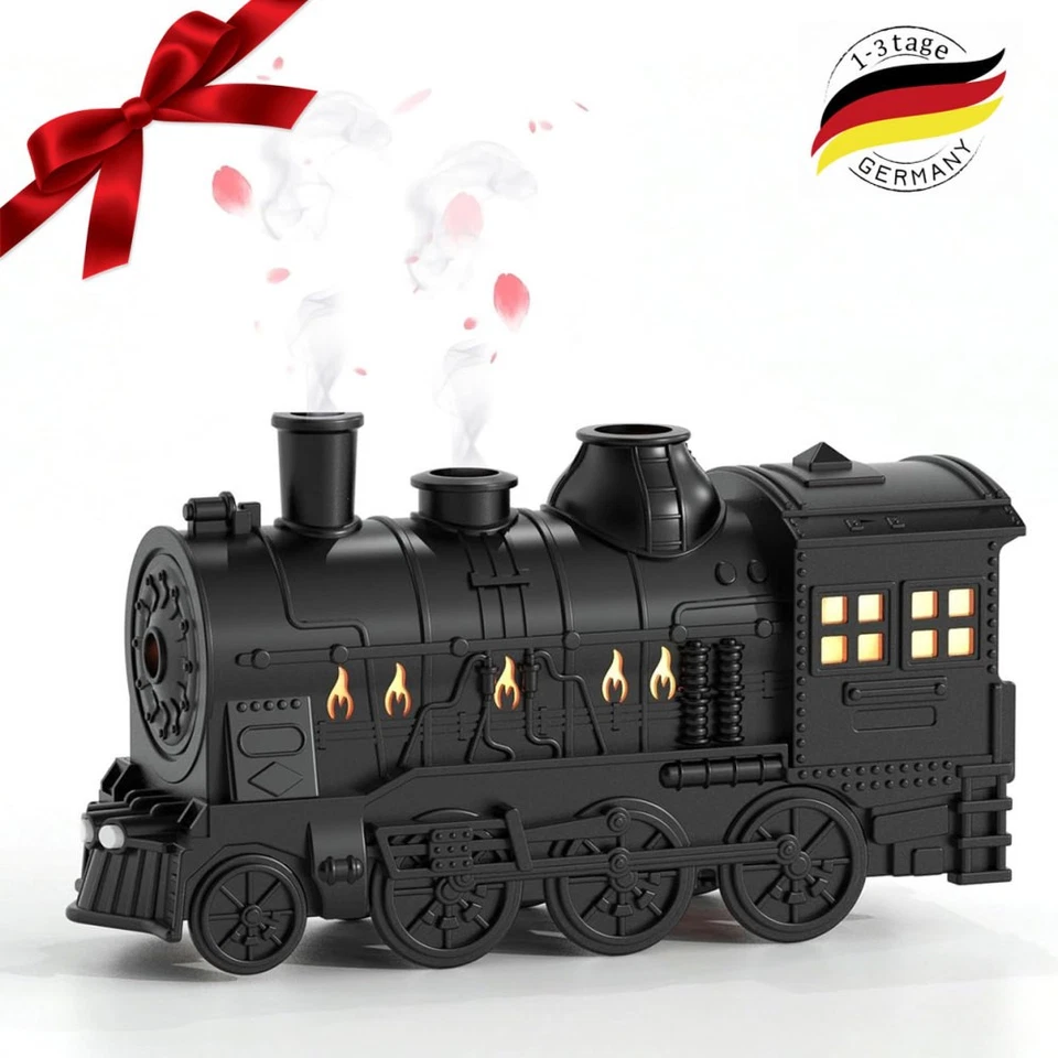 MARKENLOS Luftbefeuchter Zug Diffusor 300ML Luftbefeuchter Aroma öl Diffuser Humidifier DE