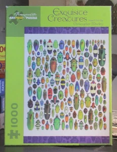 EXQUISITE CREATURES BY MARLEY - Complete - POMEGRANATE ARTPIECE PUZZLE - Picture 1 of 2