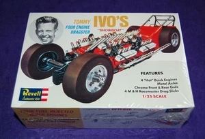 NEW Revell Authentic Kits Tommy Ivo's "Showboat" Four Engine Dragster 1/25 Scale - Picture 1 of 5