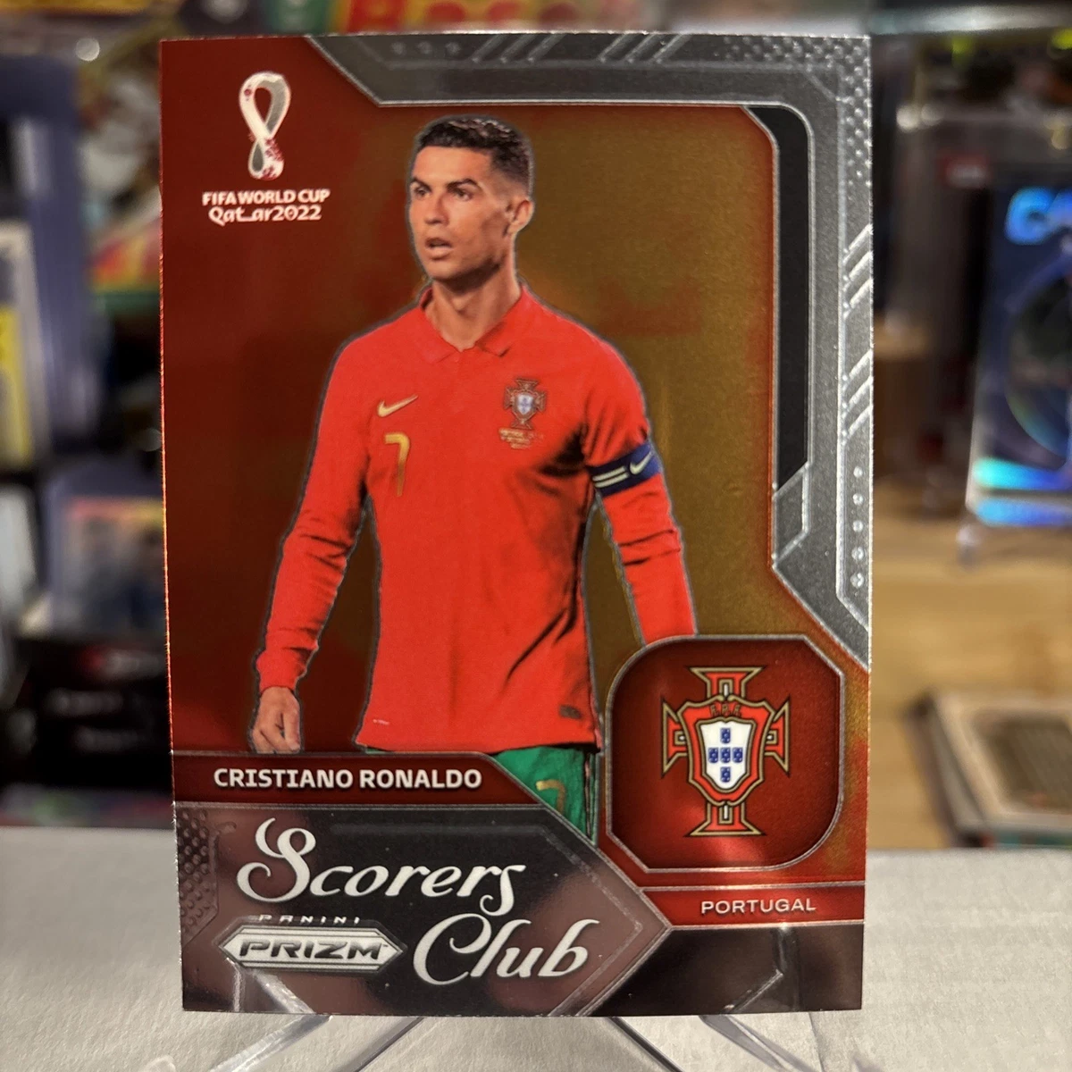 2022 Panini Prizm World Cup Qatar Cristiano Ronaldo #7 for sale | eBay