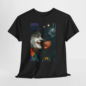 Batman vs Joker Unisex Tee, Graphic Tee, Vintage T-Shirt, Comic Book [...] - Bild 1 von 78