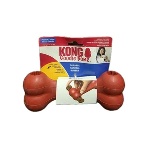 KONG Goodie Bone - Treat Dispensing Dog Chew Toy - MEDIUM - RED - 10011E ✅️ - Picture 1 of 3