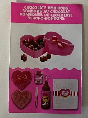 Caixa de coração MGA Miniverse 2023 Valentine Series 1 Chocolate Bon Bons. NOVO! - Imagem 1 de 3