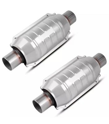 Fit Jeep Catalytic Converter EPA Approved 2 Pack Direct Flow Cleaner  - Image 1 of 4