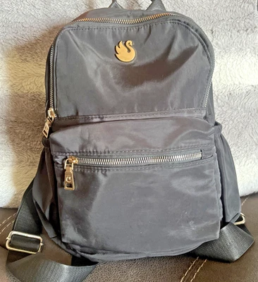 Bolso de Mano Gloria Vanderbilt Negro Nylon Mujer’s Cremallera Doble Asa Azul y Negro Foto 1 de 4