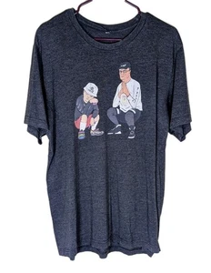 King of the Hill Parody Tee Hank & Bobby Hill Slavic Squat Meme Shirt | Men’s XL - Picture 1 of 8