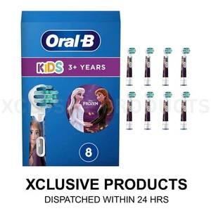 Oral-B Pro Kids Toothbrush Heads Featuring Frozen - Pack of 8 Counts - Picture 1 of 4