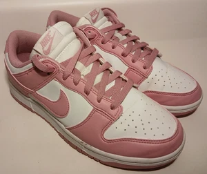 Zapatillas Mujer Nike Dunk Rosa y Blanco Talla 8.5 Excelente Estado - Imagen 1 de 8