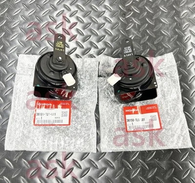 Genuine HONDA Legend 4D ACURA TSX, RL, RDX High & Low Note Horn Assy Set of 2 Foto 1 de 4