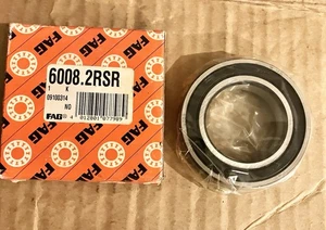 FAG 6008.2RSR einreihig abgedichtetes Rillenkugellager 40 mm Innendurchmesser 68 mm Außendurchmesser - Bild 1 von 8
