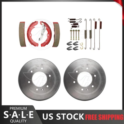 Rear Kit Brake Drums & Brake Shoes Hardware Kit For 1978-1979 Audi 5000 - Image 1 of 4