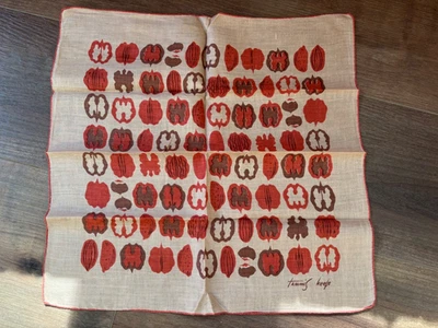 Vintage Tammis Keefe Walnuts Handkerchief Tan Color Way - Image 1 of 3