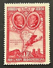 Travelstamps: 1930 Spain Air Mail Stamp Scott #C55 Ibero America Exposition MOGH