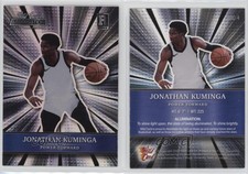 2021-22 Wild Card Alumination Silver Jonathan Kuminga #ABC-4 Rookie RC