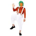 Adult's Oompa Loompa Official Willy Wonka Book Day Factory Fancy Dress Costume