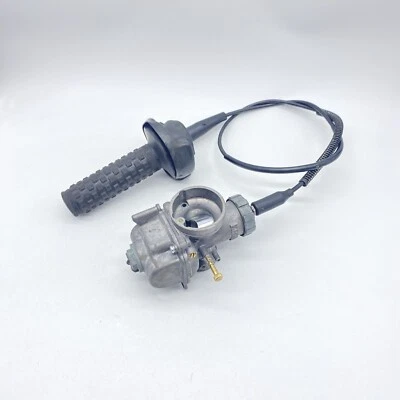 1989 OEM KAWASAKI KX80 KX 80 KEIHIN Carburetor Twist Throttle Set 15001-1457 - Imagem 1 de 4