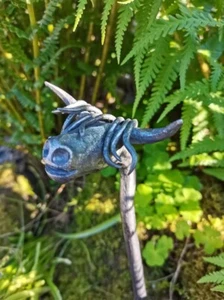 Highland cow fire poker, handforged by me in my blacksmiths forge - Picture 1 of 8