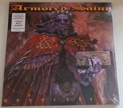 Armored Saint Revelation Crimson Red Vinyl LP Record new Foto 1 de 2